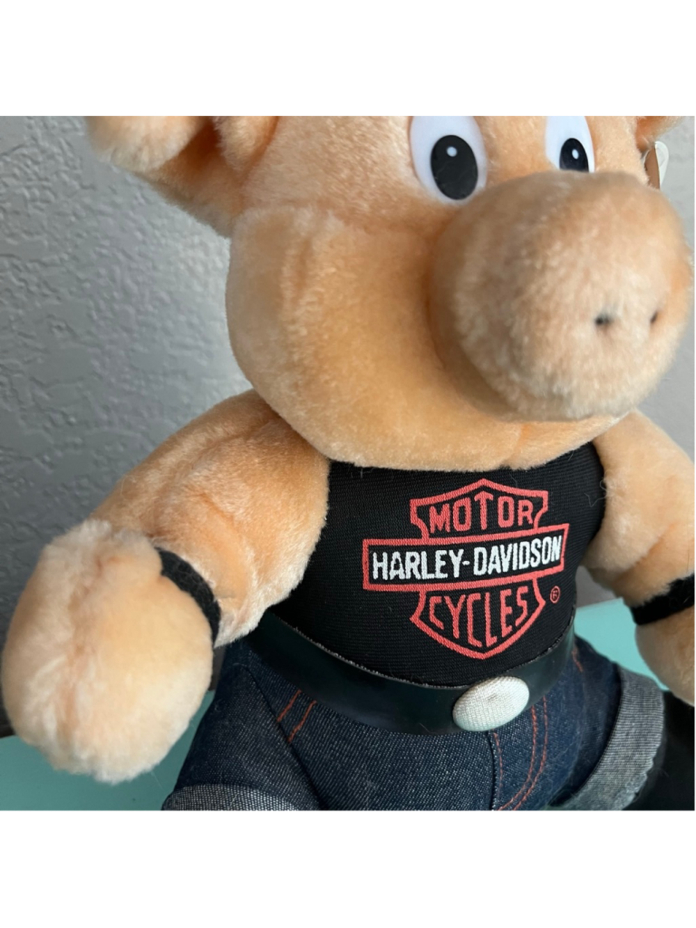 1998 Harley-Davidson Stuffed Animal Hog Official HD - Picture 5 of 8